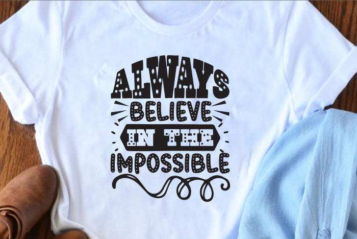 Always Believe in the Impossible